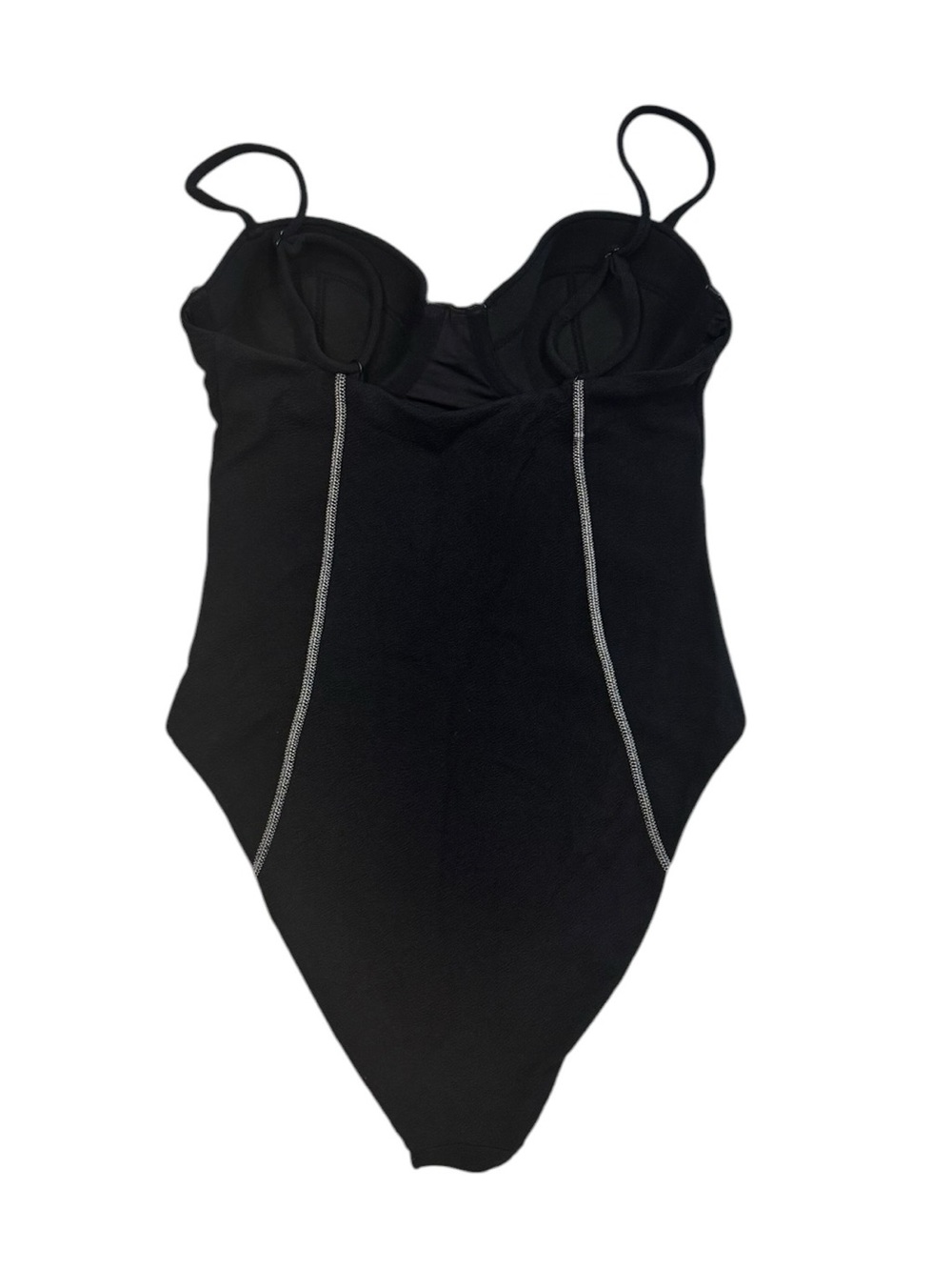 Onia Valerie Balconette One-Piece Swimsuit - Black - Women’s Size Small - Picture 3 of 3